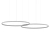 Zero Round Circles Pendant Lamp 3D model small image 4