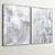 Elegant Dual Photo Frame: Plaster Beauty 3D model small image 5