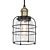 Bell Cage Mini Pendant: Antique Brass 3D model small image 1