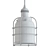 Bell Cage Mini Pendant: Antique Brass 3D model small image 2