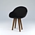 ErgoComfort Chair 3D model small image 2