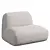 Ethereal Boucle Cloud Chair 3D model small image 2