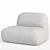 Ethereal Boucle Cloud Chair 3D model small image 3