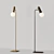 Sleek Reade Floor Lamp 3D model small image 2