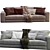 Elegant Hamilton Sofa by Minotti 3D model small image 4