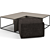 Sleek B&B Italia Coffee Tables 3D model small image 2