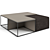 Sleek B&B Italia Coffee Tables 3D model small image 6