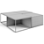 Sleek B&B Italia Coffee Tables 3D model small image 7