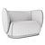 Ferm Living Rico 2 Seater Sofa 3D model small image 4