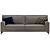 Sleek Contemporary Sofa 3D model small image 1