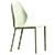 Modern Minimalist DUMBO Fabric Chair 3D model small image 3
