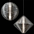 Sleek Pressed Metal Lighting 3D model small image 1