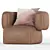 HUG Armchair - Stylish Comfort for Your Home 3D model small image 3