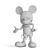 Playful Mickey Sculpture for Cheerful Décor 3D model small image 2