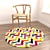 Versatile Set of 8 Rugs for Stunning Renders 3D model small image 3