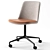 Elegant Rely HW25 Chair 3D model small image 5