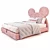 Bear Bed for Kids | 1600x2000mm Mattress Size 3D model small image 2