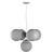 Elegant MULLAN Chandelier 3D model small image 2