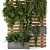 Vertical Planter Pots - Set 545 | Outdoor Plants 3D model small image 3