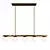 Elegant Hayes Linear Chandelier 3D model small image 1