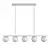 Elegant Hayes Linear Chandelier 3D model small image 2