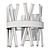 Modern LED Wall Sconce: 5sqm, 24cm 3D model small image 2