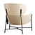 Modern and Stylish SP01 Caristo Armchair 3D model small image 3