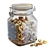 Deluxe Fido Jar: Assorted Mixed Nuts 3D model small image 1