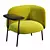 Bross Sit: Stylish Armchair in 2017 Design 3D model small image 2