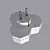 Triple Socket Adapter 3D model small image 3