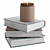 Blossom Candle & Books Set 3D model small image 7