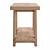 Rustic Safari Teak Bench 50cm 3D model small image 2