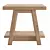 Rustic Safari Teak Bench 50cm 3D model small image 4