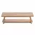 Rustic Teak Bench 150cm: Solid Wood Design 3D model small image 6