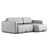 Innovation Living Vogan Sofa Bed 3D model small image 3