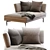 Contemporary ALIANTE Bonaldo Sofa 2013 3D model small image 4