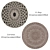 Round Rug Set Collection 3D model small image 3