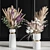  Pampas Bouquet Set Decor 3D model small image 3