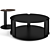 Modern Nix Coffee Table Set 3D model small image 2