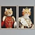 Cat Portrait Picture Frame Set 3D model small image 2