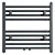 Sleek Horizontal Towel Heating Rail 3D model small image 1