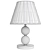 Elegant Lombard Table Lamp 3D model small image 2