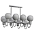 Luxury Mohave LSP 8397 Chandelier 3D model small image 2