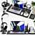 Tech Workspace Render Bundle 3D model small image 5