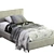 Modern Bonaldo Paco Single Bed 3D model small image 4