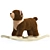 Bear Rocking Toy for Kids 3D model small image 1