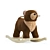 Bear Rocking Toy for Kids 3D model small image 2