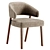 Modern Kaya Dining Chair Kit 3D model small image 2