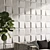 Elegant Mezzo 3D Wall Panel 3D model small image 3