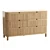 Juliette Modern 6-Drawer Oak Dresser 3D model small image 4